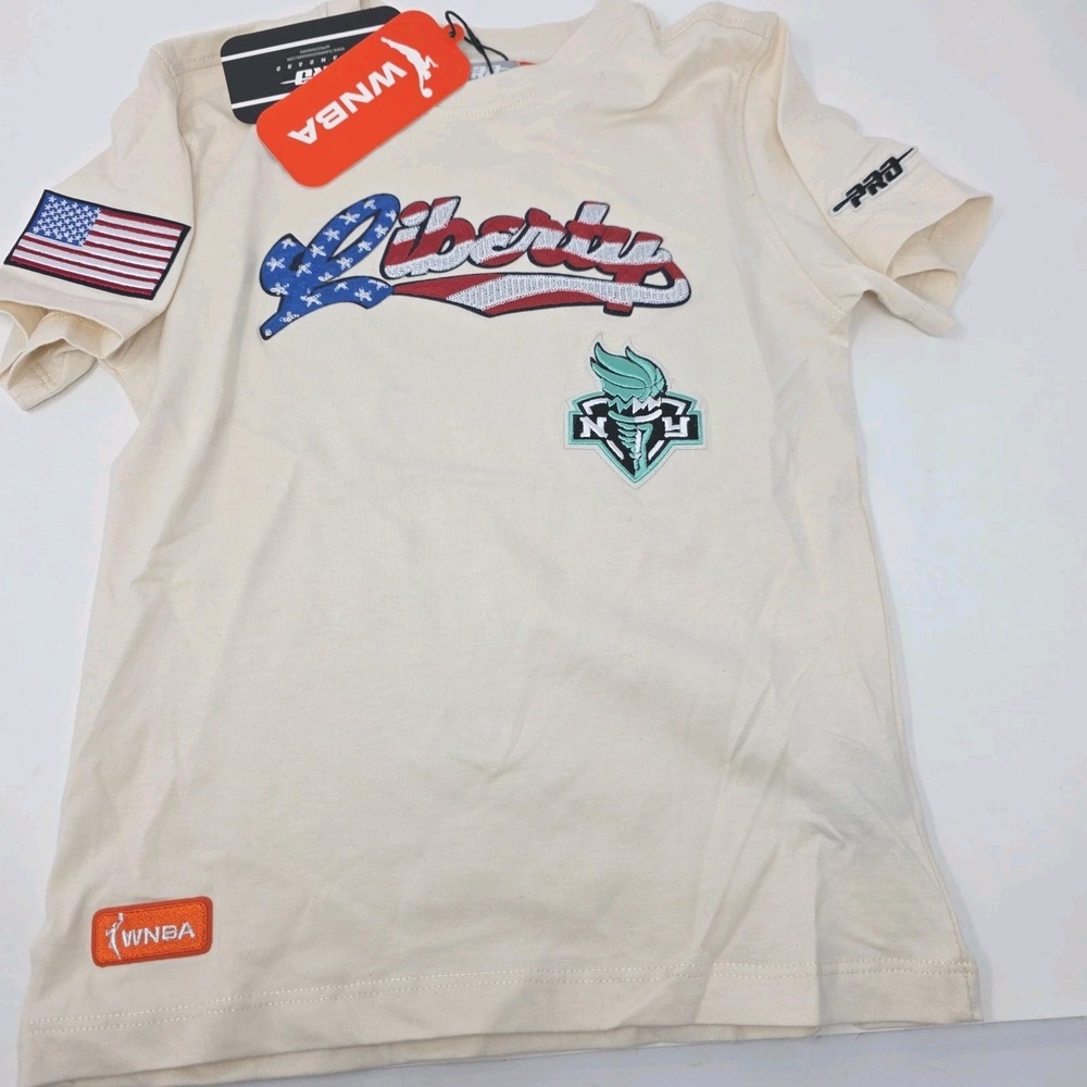 Pro Standard T-Shirt Boys 6 Egg New York Liberty Team WNBA Logo Graphic Tee NWT